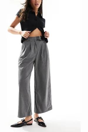 ASOS Tailored culotte trousers with asymmetric belt in