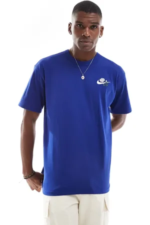 Nike Swoosh floral logo t-shirt in