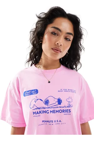 Pull&Bear Snoopy & Peanuts tee in