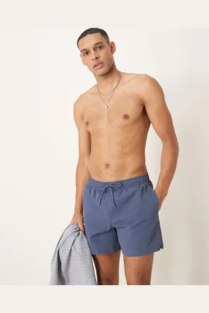 Abercrombie & Fitch Stretch swim wear short in vintage indigo