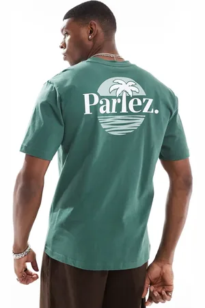 Parlez Boca short sleeve logo t-shirt with back print in