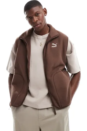 PUMA Classics polar fleece vest in