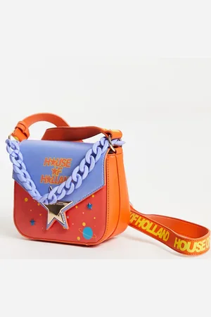 House of Holland Chain detail shoulder bag in