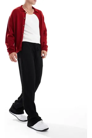 ASOS Super baggy knitted trousers in
