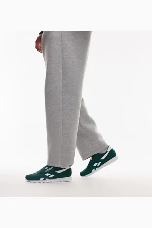 Reebok Classic nylon trainers dark
