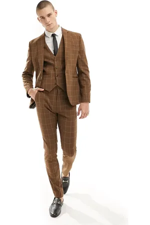 ASOS Skinny suit trouser in tonal check