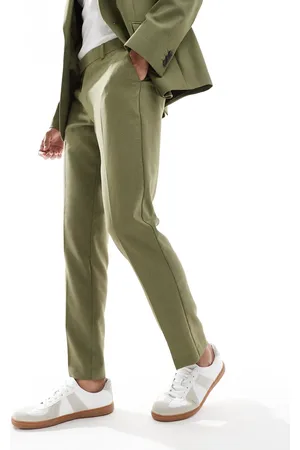 ASOS Slim suit trouser in micro texture