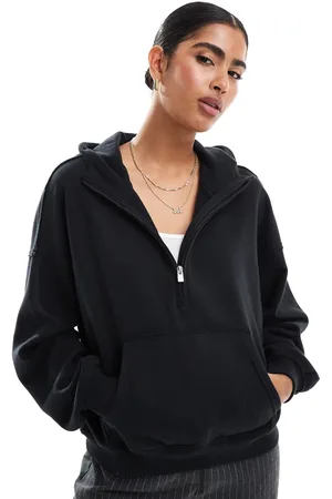 Hollister Logo zip through sweat top in