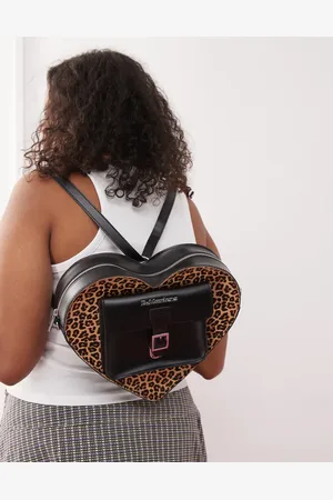 Dr. Martens Heart Backpack in leopard print