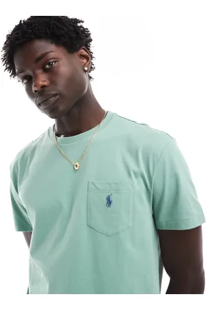 Ralph Lauren Icon logo pocket t-shirt classic oversized fit in light