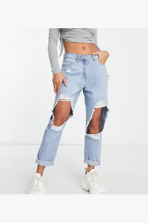 Parisian Extreme rip jeans in light