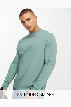 ASOS Long sleeve t-shirt with crew neck in