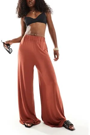 ASOS Jersey palazzo beach trouser in