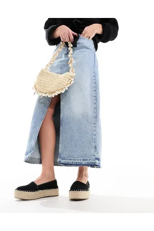 ASOS Journal flatform espadrilles in