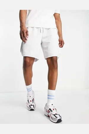 ASOS Oversized shorts with contrast hem in marl
