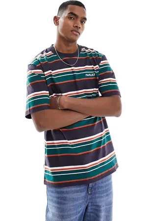 Parlez Stripe short sleeve t-shirt in navy