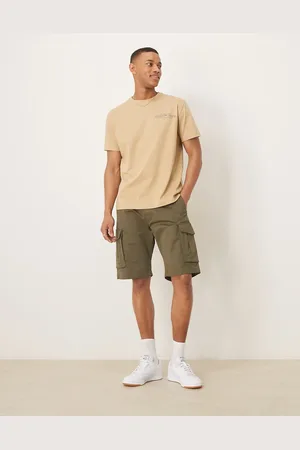 GANT Relaxed fit twill cargo shorts in dark