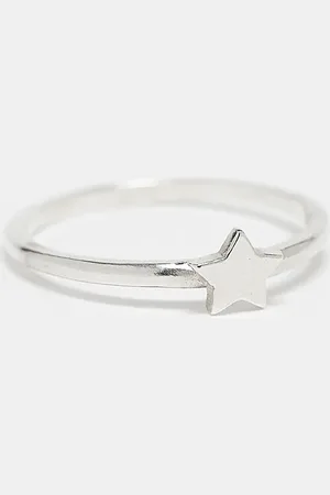 Kingsley Ryan Star band ring in sterling