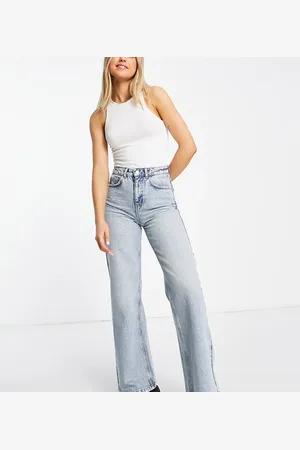 Reclaimed Inspired wide leg jean in