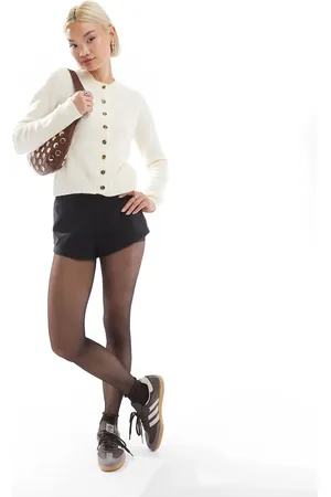 Stradivarius Knit cardigan in beige