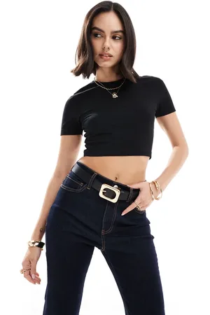 Threadbare Baby crop tee in