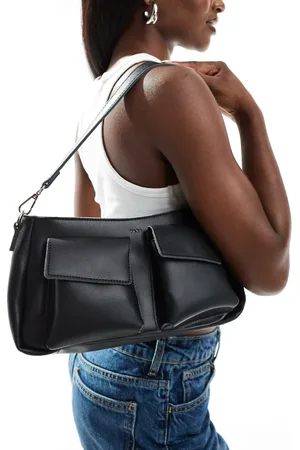 PASQ Multi pocket shoulder bag in