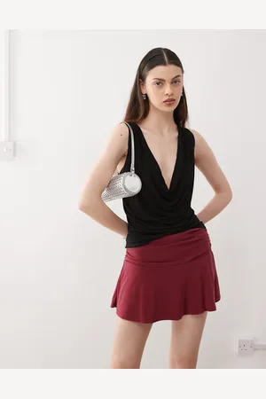 Weekday Drape plunge top in
