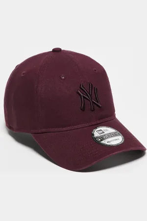 New Era NY Yankees 9twenty cap in burgundy
