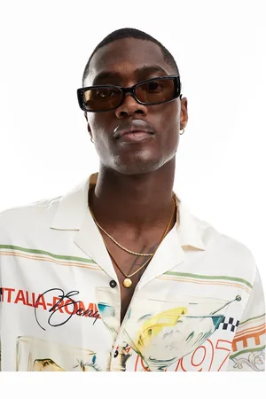 ASOS Sunglasses in with amber lens