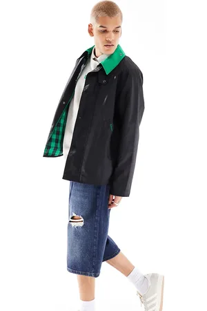Barbour X ASOS Pyramid wax jacket in