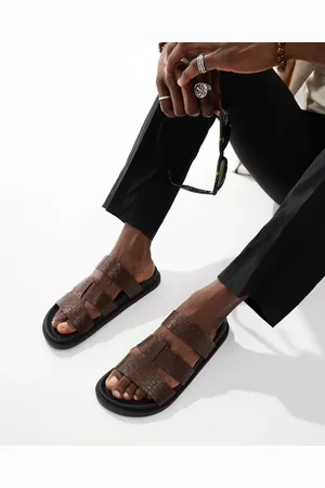 ASOS Strap sandals in weave