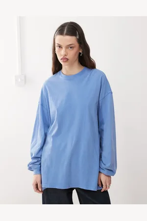 Weekday Lindy super oversized long sleeve t-shirt in