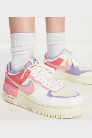 Nike Air Force 1 Shadow trainers in and pink