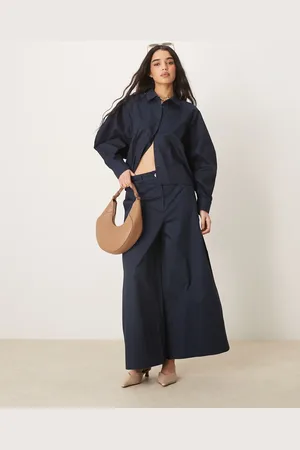 ASOS Clean wide leg culottes co-ord in
