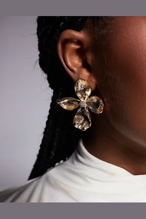 Aldo Floraluxe floral stud earrings in