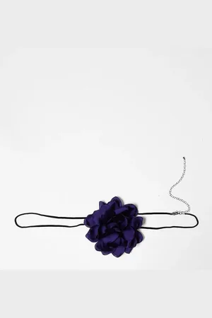 Reclaimed Purple corsage belly chain
