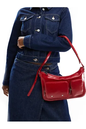 Cotton On Cotton On aries shoulder bag in red PU