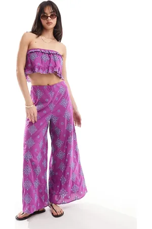 SCALPERS Embossed pant in