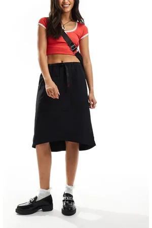 Gramicci Nylon packable midi skirt in