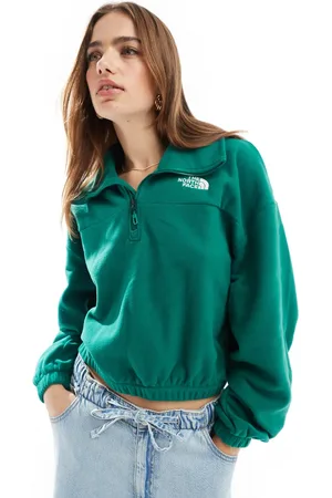 The North Face Glacier 1/2 zip oversized fleece in