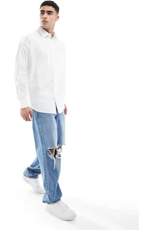 ASOS Extreme oversized smart shirt in
