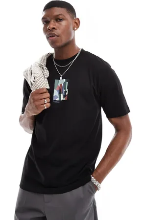 Parlez Ramore short sleeve logo graphic t-shirt in