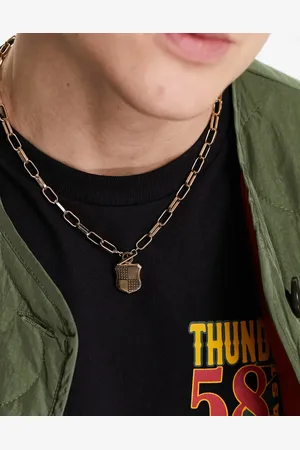 Icon Brand Shield pendant necklace in