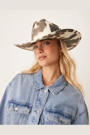 My Accessories Cow print cowboy hat