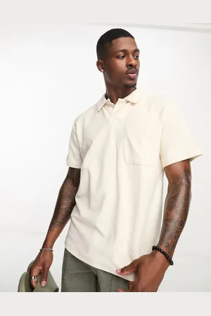 Rhythm Terry Polo top in oat