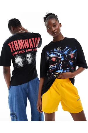 ASOS Unisex oversized license tee in with Terminator graphic prints