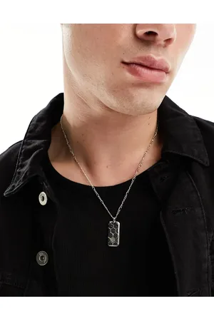 Icon Brand Hex dog tag pendant necklace in