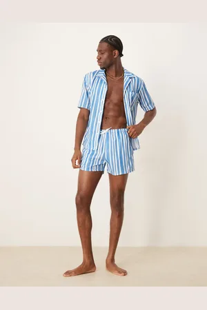 Free Society Stripe swim short in