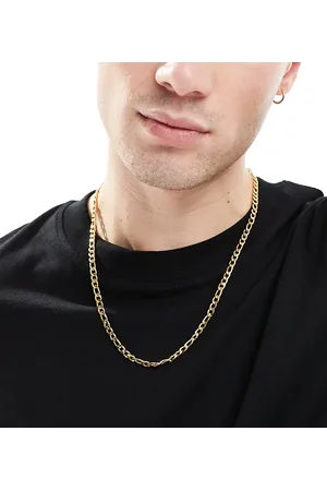 LOST SOULS Chunky figaro chain necklace in 18k plated