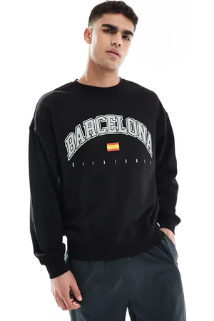 New Look Oversized Barcelona sweatshirt in